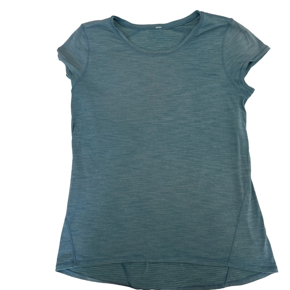 Lululemon Another Mile short sleeve tee, size 8. Gently worn. Super soft.